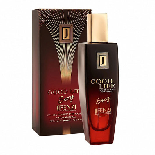 Presentación de nuestra inspiración Very Good Girl mujer. Fragancia de Maral Perfumes con un aroma vibrante, atrevido y de alta fijación, perfecta para destacar.