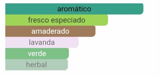 Pirámide olfativa Egoïste Platinum notas de geranio vetiver y fondo de sándalo Maral Perfumes.