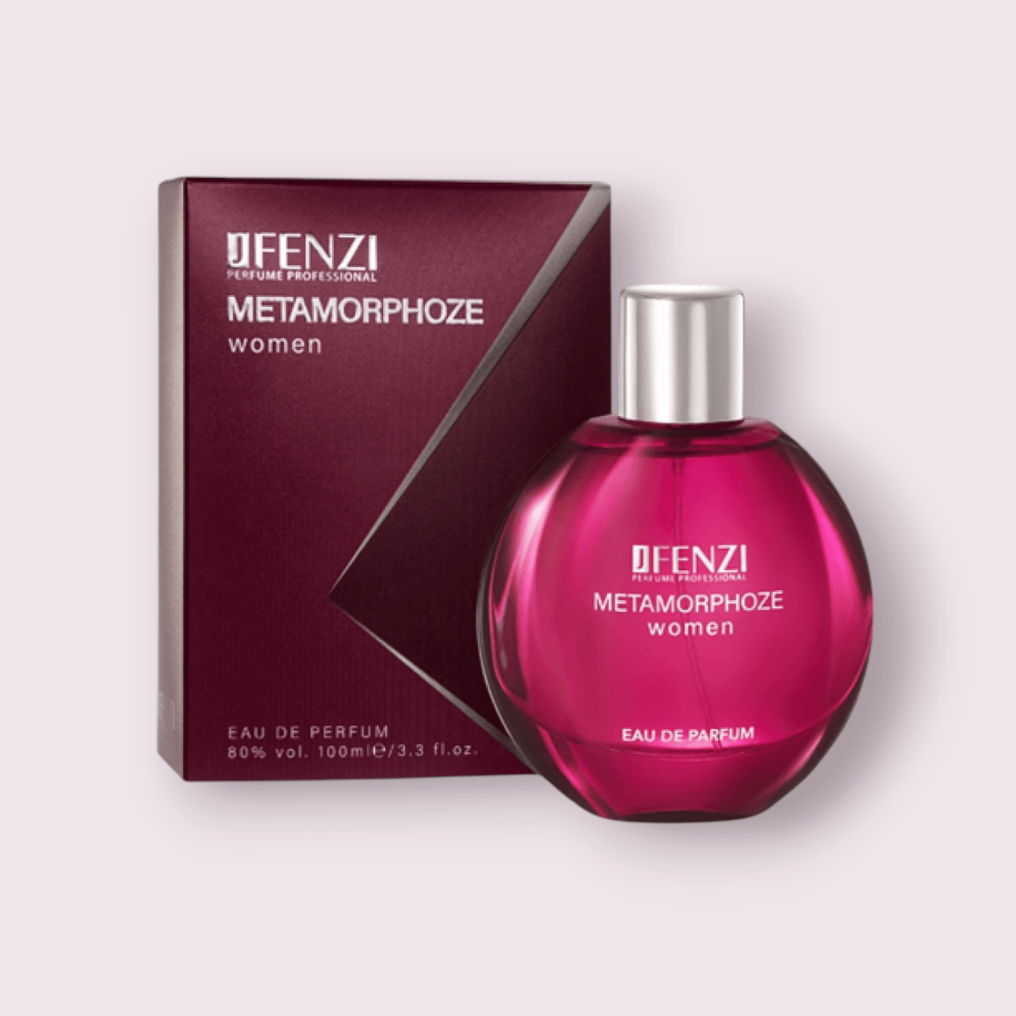 Presentación del perfume Maral inspirado en Euphoria mujer. Envase elegante y caja de alta calidad, un regalo ideal para mujeres con personalidad arrolladora.