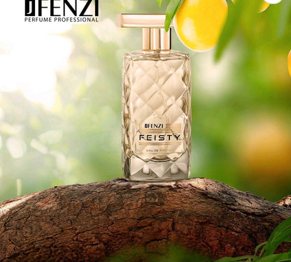 Perfume de mujer inspiración Fame de Paco Rabanne por Maral Perfumes. Una fragancia de lujo con notas tropicales de mango, jazmín y un toque de incienso.