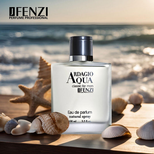 Perfume hombre inspiración Acqua di Gio Maral Perfumes fragancia fresca cítrica y acuática.