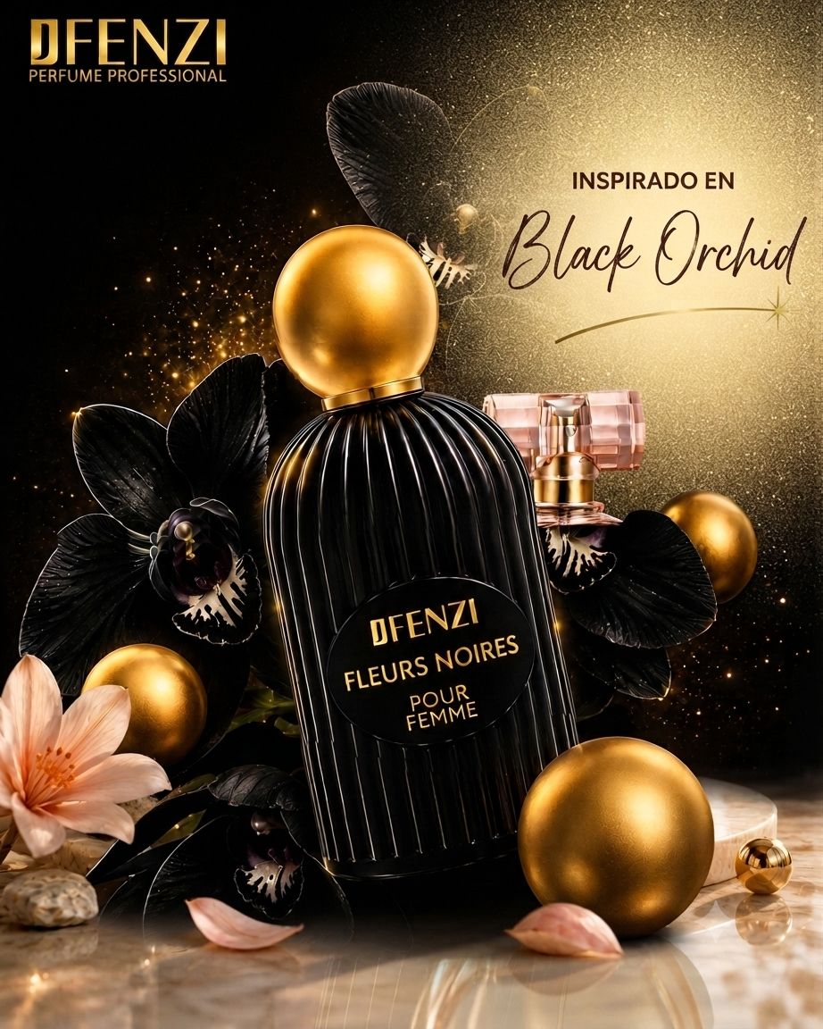 Fleurs Noires 100 ml Jfenzi