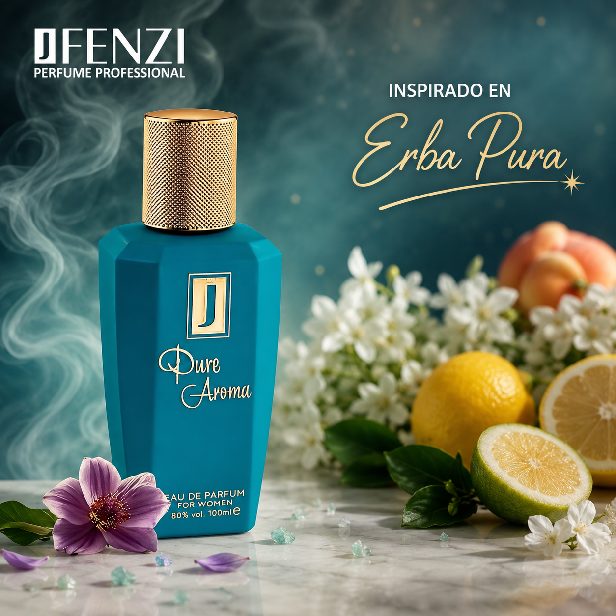 Composición inspirada en Erba pura, cómpralo en Maral Perfumes 