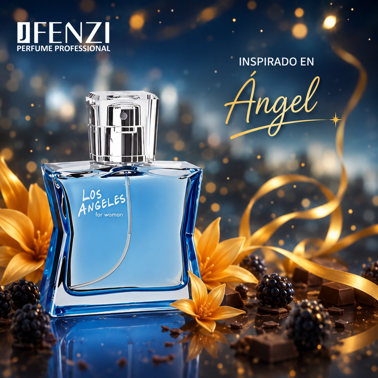 Composición inspirada en Ángel, cómpralo en Maral Perfumes 