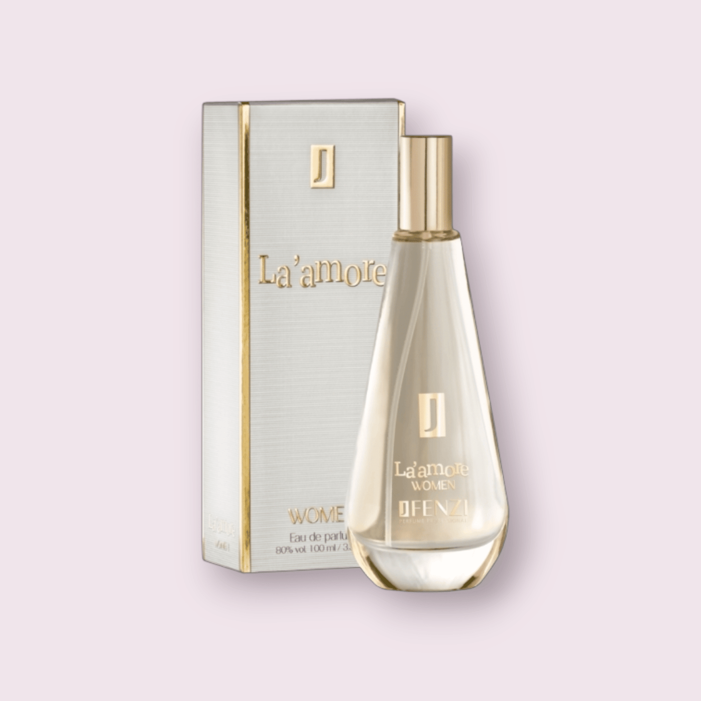 Presentación del perfume Maral inspirado en J'adore. Frasco sofisticado y caja de alta calidad, el regalo de lujo ideal para cualquier ocasión. 