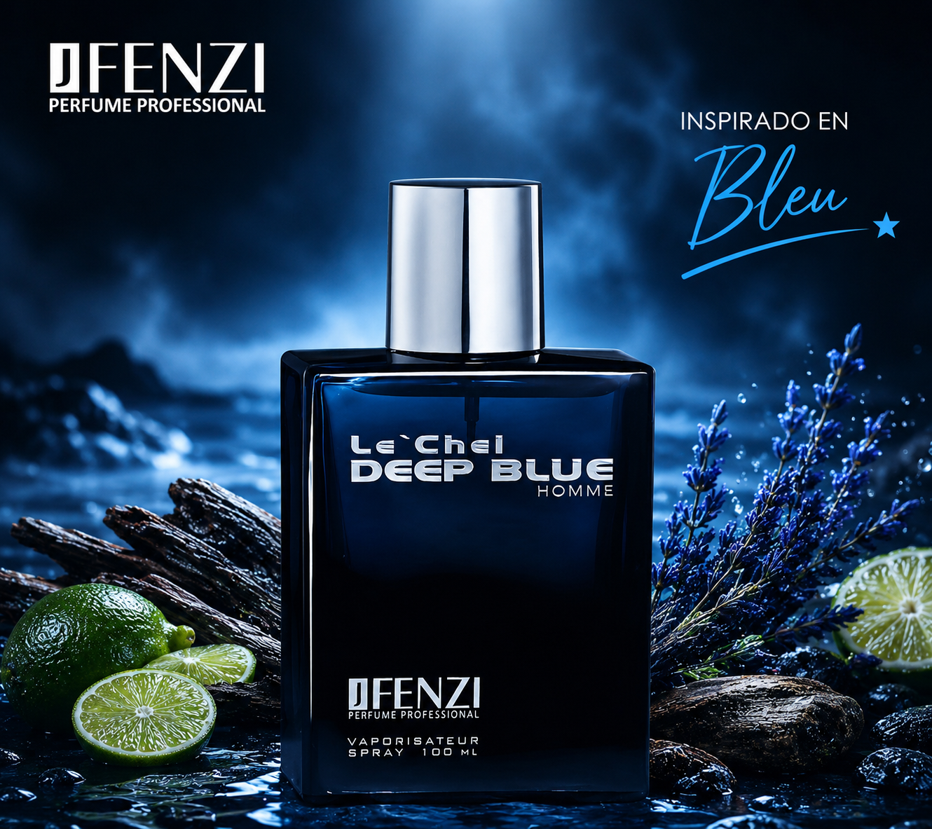 Le'Chel Deep Blue Homme 100ml Jfenzi