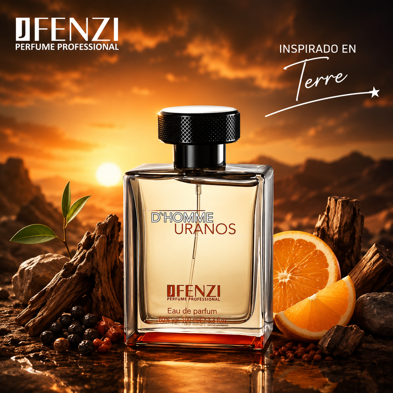 Uranos D'Homme 100ml Jfenzi