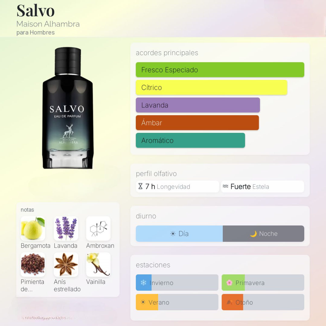 Salvo 100 ml - Maison Alhambra