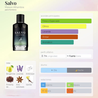 Salvo 100 ml - Maison Alhambra