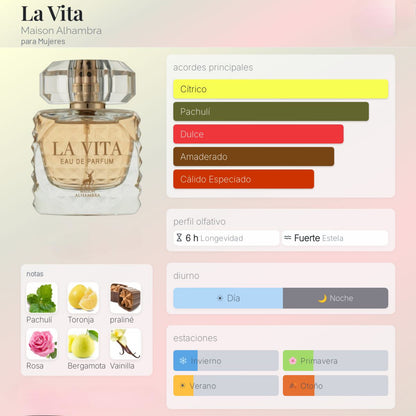 La Vita 100 ml - Maison Alhambra